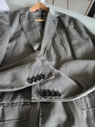 Giacca uomo Daniele Alessandrini grigia