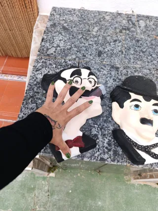 Figuras decorativas de pared