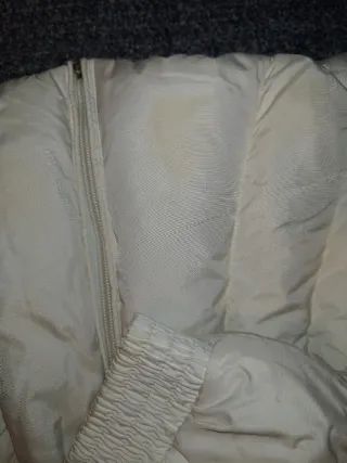 Chaqueta Nieve Quechua Talla 40 Blanca