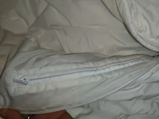 Chaqueta Nieve Quechua Talla 40 Blanca