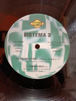 Vinilo makina remember