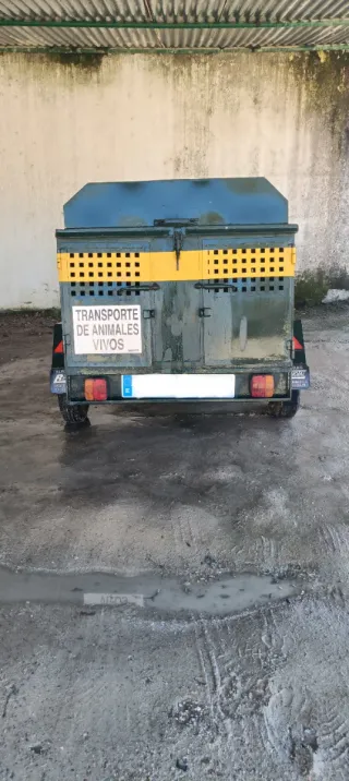 Remolque para perros