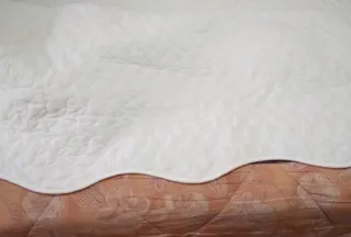 Trapuntino Matrimoniale Frette Bianco