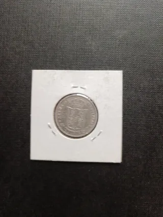 Monedas Isabel II y Alfonso XIII Plata