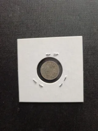 Monedas Isabel II y Alfonso XIII Plata