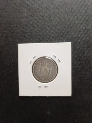 Monedas Isabel II y Alfonso XIII Plata