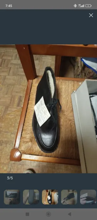 Zapatos Negros Talla 42 para traje elegantes.