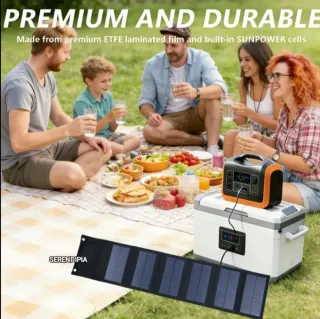 Cargador Solar Plegable (6 paneles)