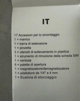 Set cacciaviti HomiLab 115-in-1