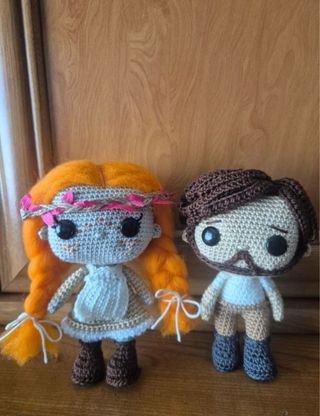 Amigurumis crochet: Pareja