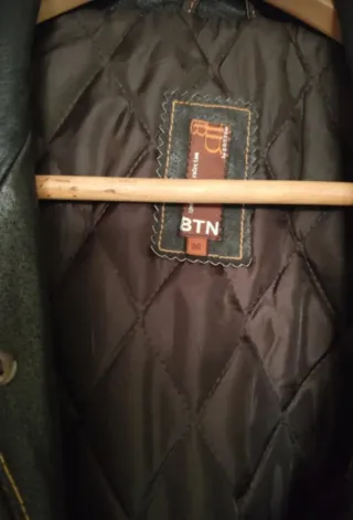 Cazadora de piel natural para hombre