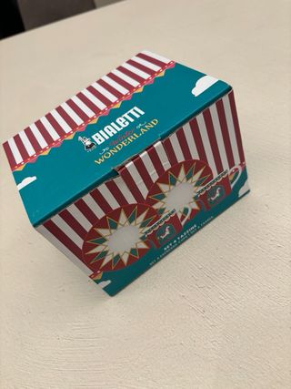 Set 4 Tazzine Ceramica Bialetti Carosello