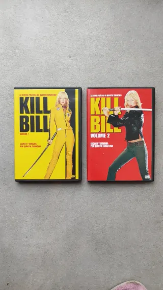 DVDs Kill Bill Vol. 1 y 2 (Español)
