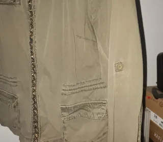 Chaqueta Yessica verde militar