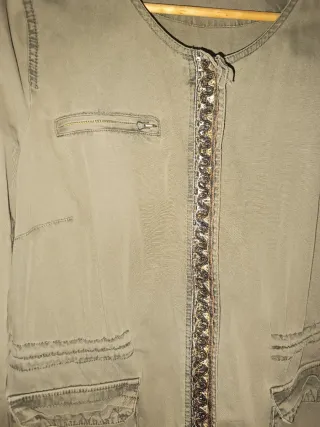 Chaqueta Yessica verde militar