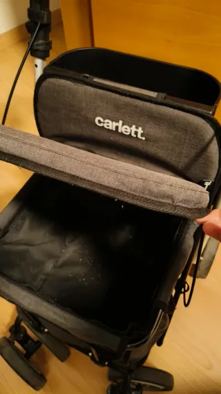 Andador carrito con asiento plega. Para mayores