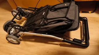 Andador carrito con asiento plega. Para mayores