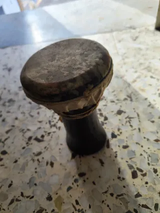 Tambor decorativo artesanal