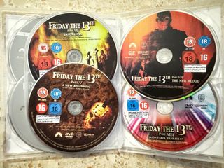 Colección completa DVD/ Blu-rayViernes 13