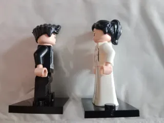 Pareja Novios tipo Lego