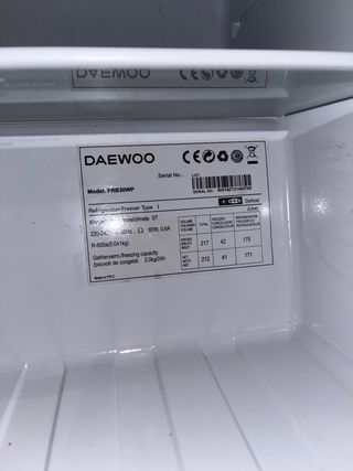 Nevera DAEWOO FRB30PW Blanca
