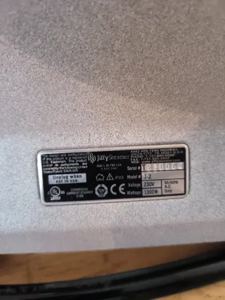 Plancha de vapor vertical