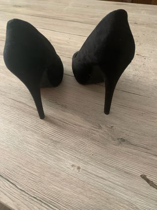 Scarpe tacco Mannika nere 35