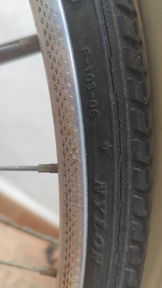 Bicicleta Paseo Vintage Marrón