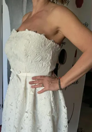 Vestido Comunión Sonia Peña Blanco