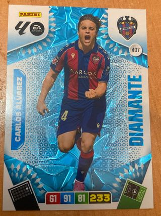 Cromo Panini Adrenalyn XL Carlos Álvarez 407