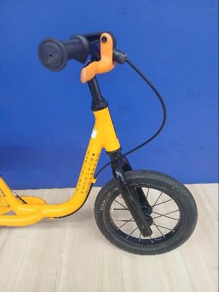 Bicicleta sin pedales niños 12 pulgadas Runride 900 amarillo