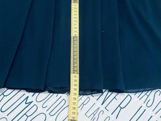 Vestido Invitada Eventos Azul Marino Largo M