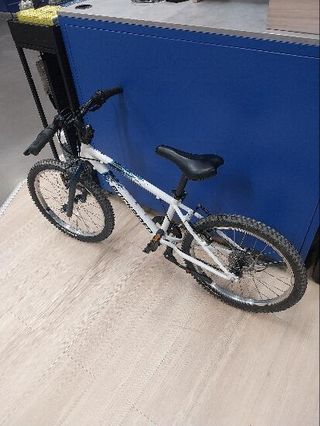 Bicicleta niños 20 pulgadas Rockrider ST 120 blanco 6-9 años