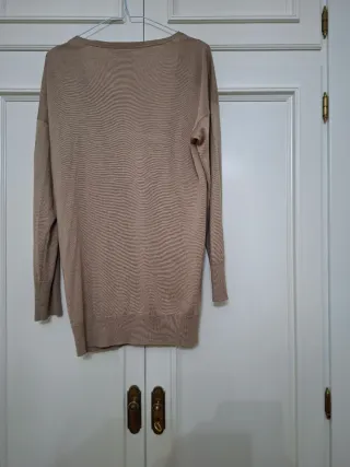 Cárdigan Massimo Dutti Beige