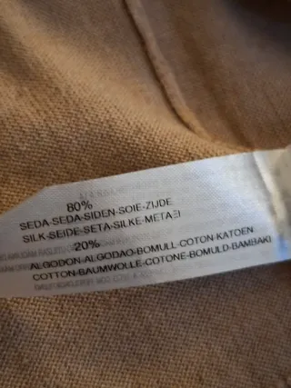 Cárdigan Massimo Dutti Beige