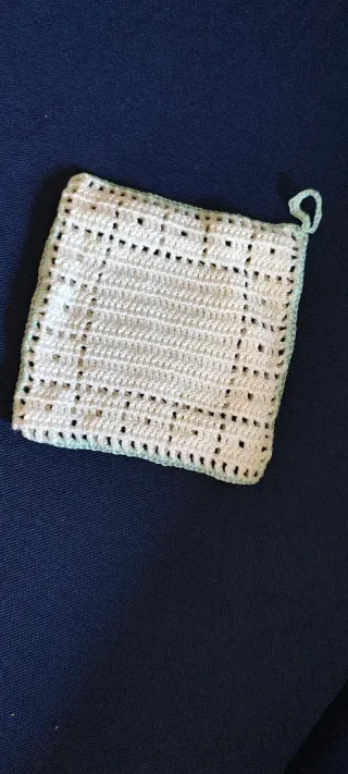 Set cuscino + 2 presine. Handmade