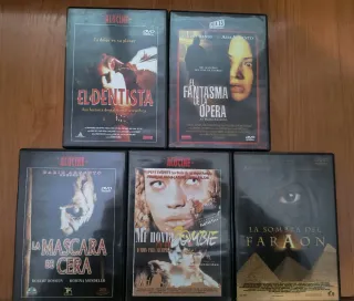 Pack 5 Películas DVD Terror (Español)