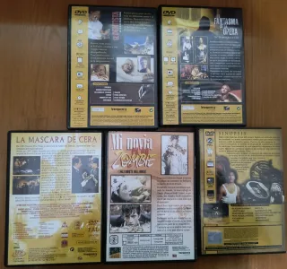 Pack 5 Películas DVD Terror (Español)