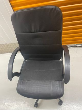 Silla de oficina RENBERGET Ikea Negra (2 uds.)