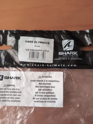 Visera Shark Race-R/Race R-Pro/Speed-R oscura