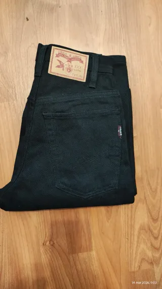 Jeans Liberto Mujer Rectos W27 Negros