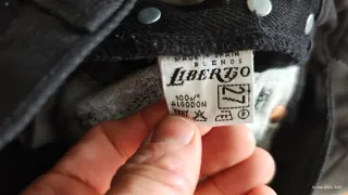 Jeans Liberto Mujer Rectos W27 Negros