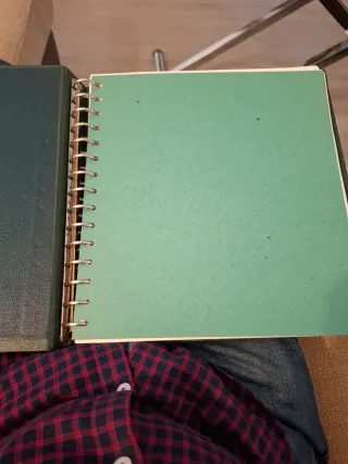 Álbum sellos Edifil con 39 hojas en blanco.