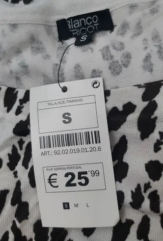 Vestido estampado animal print.