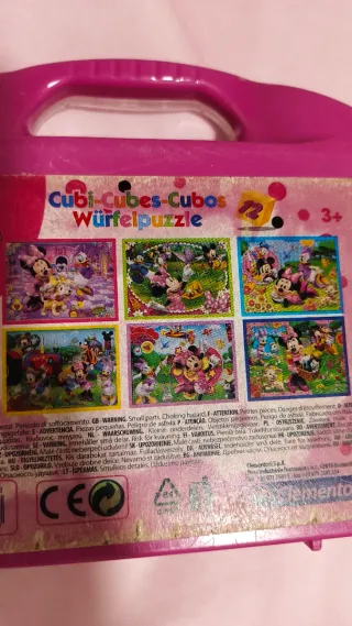 Lote 4 rompecabezas & puzzles Disney