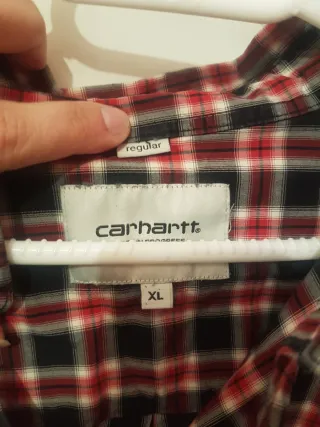 Camisa Carhartt cuadros manga larga XL