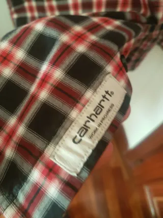 Camisa Carhartt cuadros manga larga XL