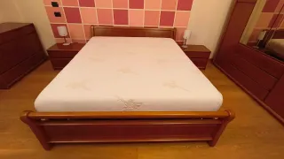 Camera matrimoniale completa legno