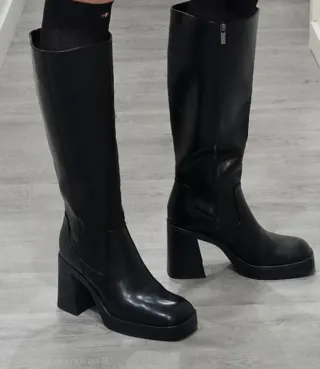 Botas Bershka Negras Talla 40
