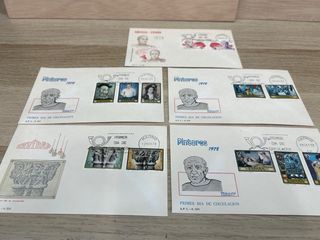 Sobres Primer Día Circulación 1978
